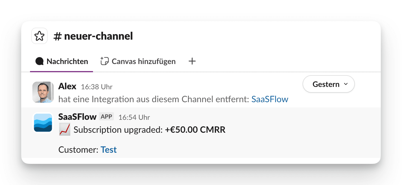 Slack-Integration